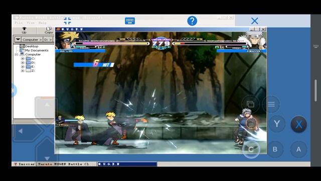 Naruto mugen battle climax directX/ Android e pc смотреть онлайн