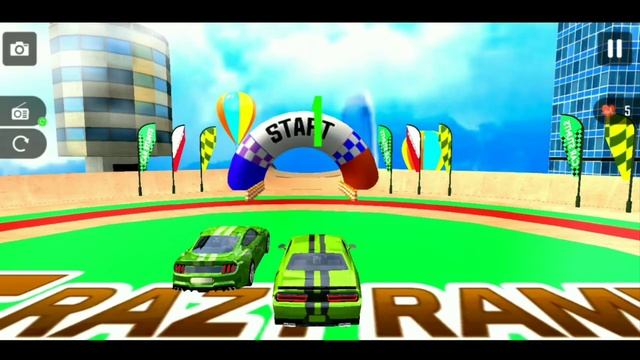 Crazy Car Stunt - Mega Ramp in Crazy Car Games - Android Gameplay смотреть онлайн