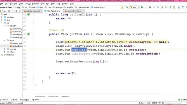 Android App Development for Beginners- Custom ListView Adapter(In Bangla -02) смотреть онлайн