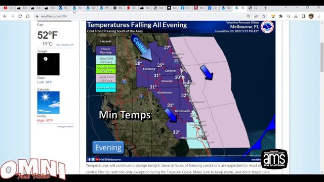 Major Winter Storm Moves into Canada Very Cold Christmas Weekend in the East смотреть онлайн