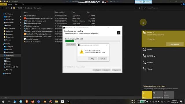 Proper way to download unity without internet connection error смотреть онлайн