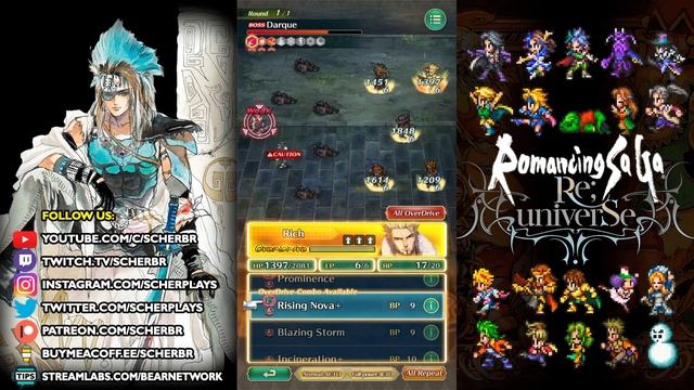 Battle with Assassins [SaGa2/RS2/SF2/SSG] - Romancing SaGa re;UniverSe смотреть онлайн