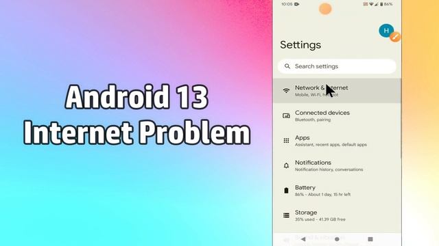How to Fix Internet Connection Problem Android 13 смотреть онлайн