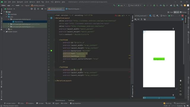 Pengenalan Relative Layout | Android Studio смотреть онлайн