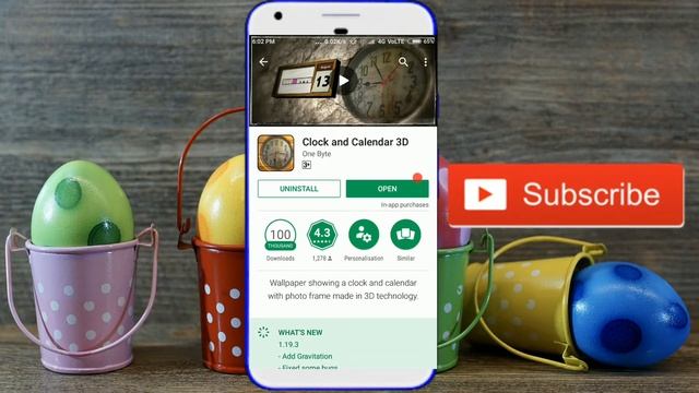 3D Clock and 3D Calendar By Android Junction смотреть онлайн