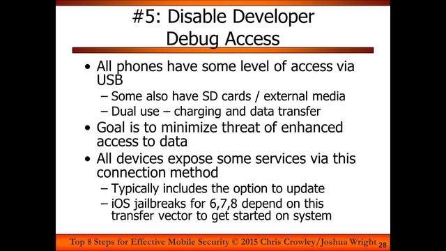 SANS Pen Test: Webcast - 8 Mobile Device Security Steps w/ Chris Crowley смотреть онлайн