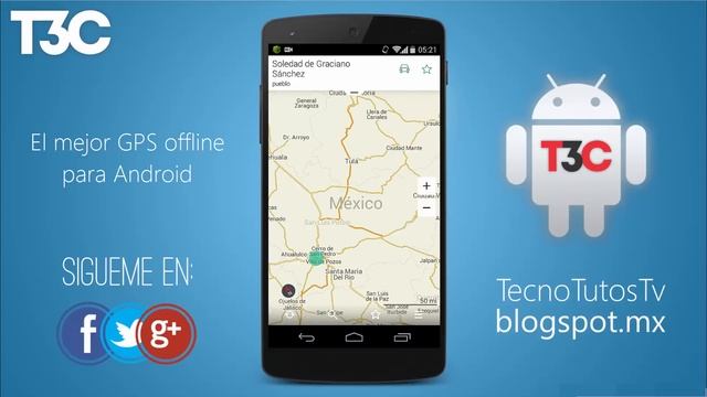 La mejor aplicación GPS Offline para Android смотреть онлайн