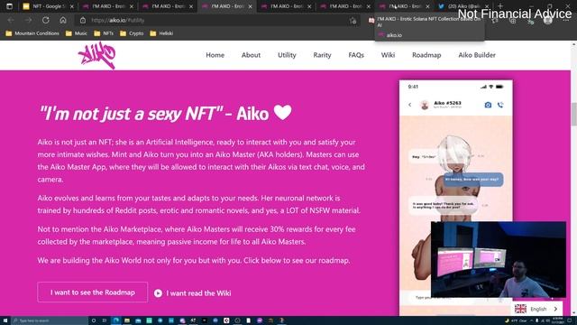 Aiko NFT Hentai AI: The Future for Weebs?! New Solana NFT Minting December 2021 смотреть онлайн