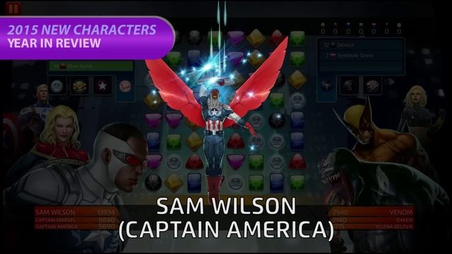 Marvel Puzzle Quest Happy Holidays Year in Review Video смотреть онлайн