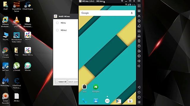 The Best Android Emulator Ever ! Multiple Instances / Pre Rooted !!! смотреть онлайн