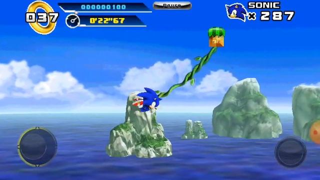 SONIC 4 EPISODE 1 SUPER SONIC ANDROID CAMEPLAY смотреть онлайн