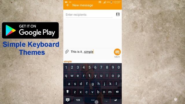 Best Android Keyboard Themes App ! Simple Keyboard Themes. Free Now available on playstore ! смотреть онлайн