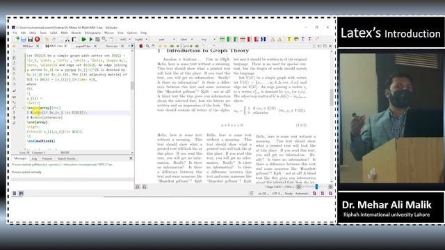 Math articles writing in LATEX by Dr. Mehar Malik | How to write articles in Latex смотреть онлайн
