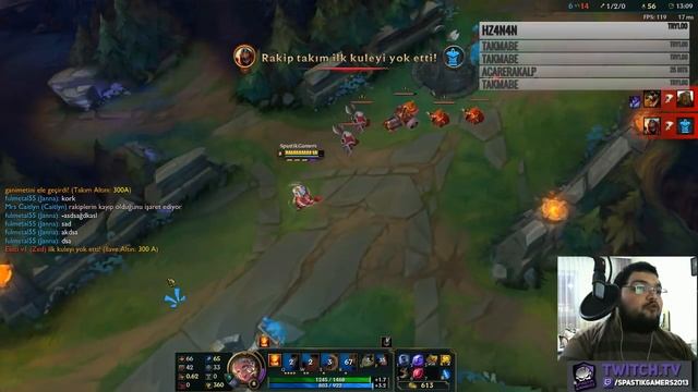 BÖYLE BİR FEEDLEME YOK / League Of Legends : Türkçe Oynanış смотреть онлайн