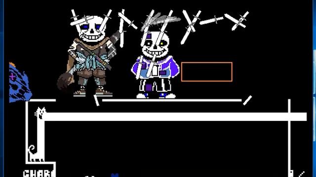 Ink!Sans phase 2 battle! смотреть онлайн