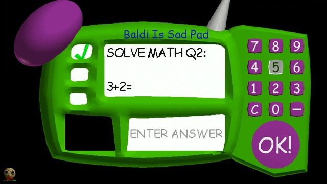 Baldi's Basics but Baldi is Sad! смотреть онлайн