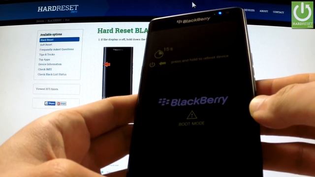 How to enter Boot Mode in BLACKBERRY Priv - Boot Mode tutorial смотреть онлайн