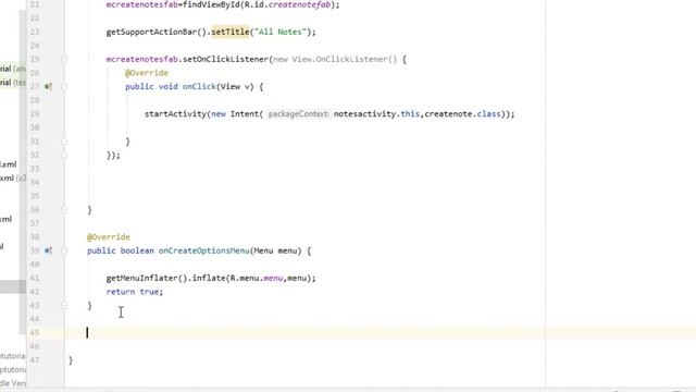 Notes app in android studio | Menu design | Note layout design | Part -8 | Tech Projects смотреть онлайн