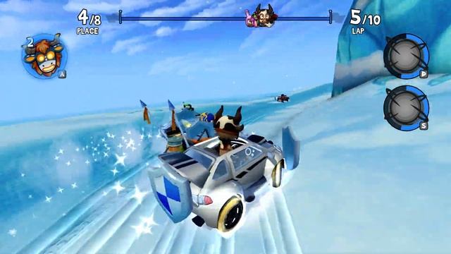 Super Big Bang In Glacier 10LAPS | Beach Buggy racing 2 island Adventure смотреть онлайн