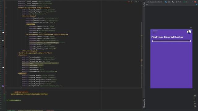 How to make Doctor appointment app UI/UX - dashboard UI design in android studio (with source code) смотреть онлайн