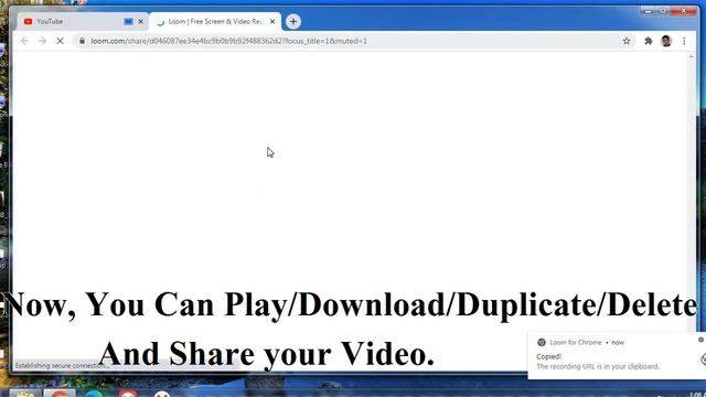 How To Record/Play/Download/Delete and Share Video From Loom Video Recorder(Google Chrome Extension смотреть онлайн