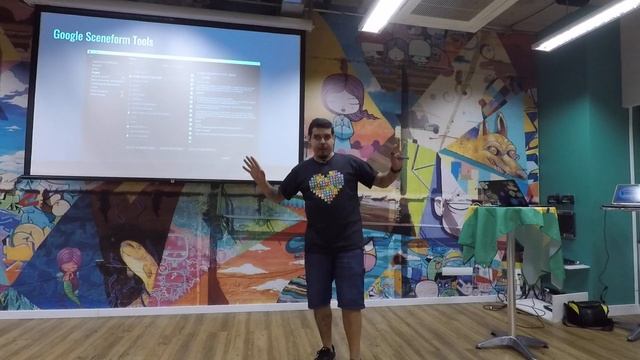 Realidade Aumentada com Google ARCore, por Taynã Bonaldo (Android Meetup #71) смотреть онлайн
