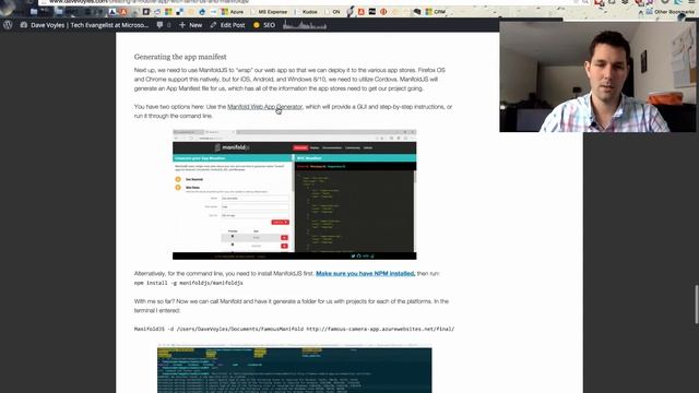 Creating mobile apps with Famo.us and ManifoldJS смотреть онлайн