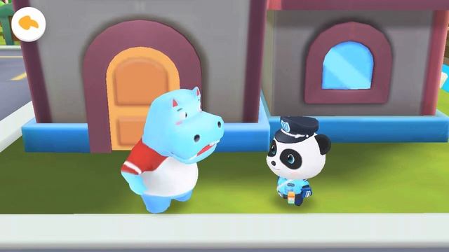 Be a Hero! Play ALL the Roles in Little Panda Policeman! смотреть онлайн