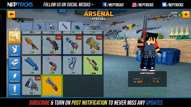 Block City Wars v 7.1.5 Hack Mod Apk (Unlimited Money,Aimbot,Telekill,Rapidfire) 2019 | No Root смотреть онлайн