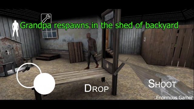 Grandpa's Spawn Locations in Granny Chapter 1 Unofficial Mod смотреть онлайн