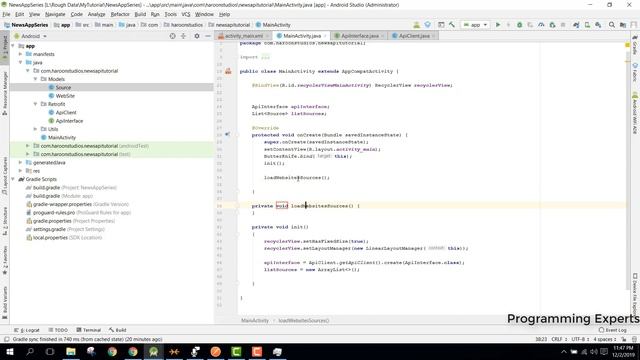 Create News App with Retrofit in Android Studio PART 5 смотреть онлайн