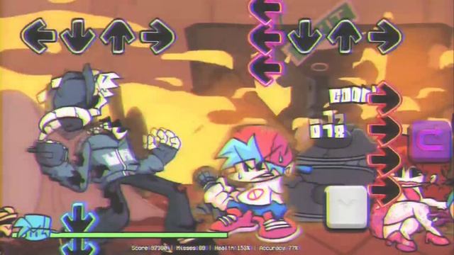 FNF MODS android Tabi vs Whitty [ganocide x ballistic] смотреть онлайн