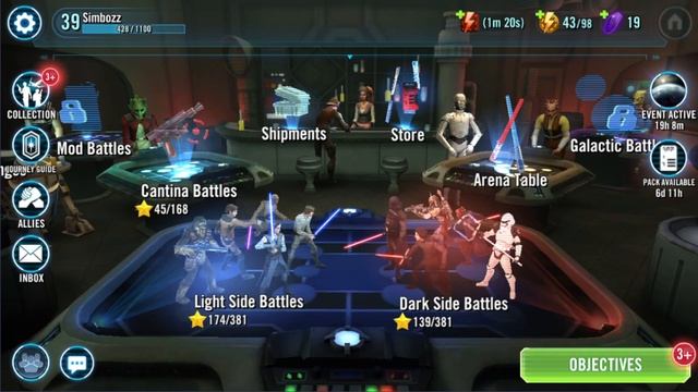 Star Wars Galaxy of Heroes First impressions! смотреть онлайн