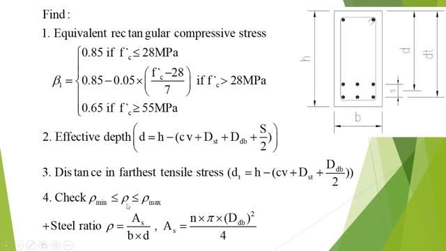វិធីងាយក្នុងការចងចាំនៃ Step To Analyze Singly Reinforcement Concrete Beam /Cambo C&E смотреть онлайн