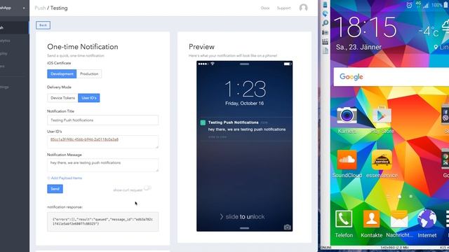 Testing Push Notification for Android | Code Square Software Engineering смотреть онлайн