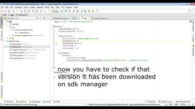 fix "[INSTALL_FAILED_OLDER_SDK]" on android studio смотреть онлайн