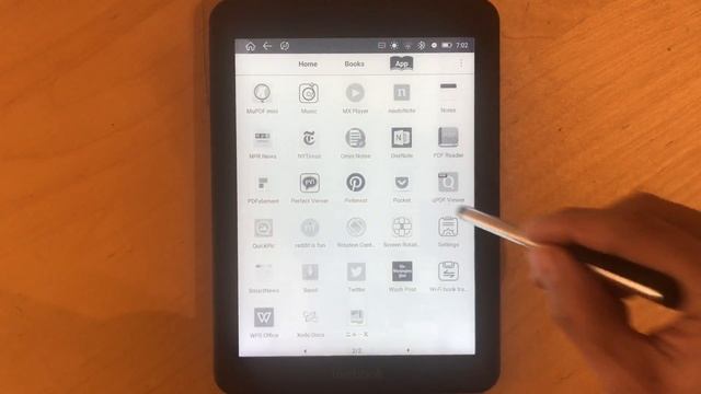 Boyue Likebook Mars / Icarus Illumina XL6 PDF annotating app testing смотреть онлайн