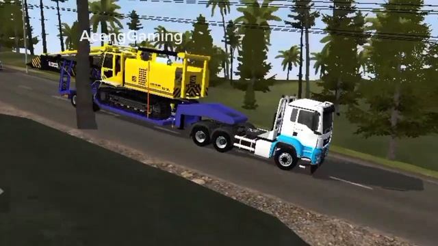 TRUK EUROPA MAN MASUK JURANG|bus simulator indonesia смотреть онлайн