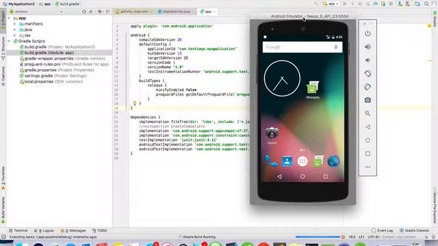 Develop simple android application in 10 min смотреть онлайн