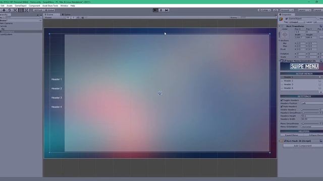 Swipy Menu - Quick Demo смотреть онлайн