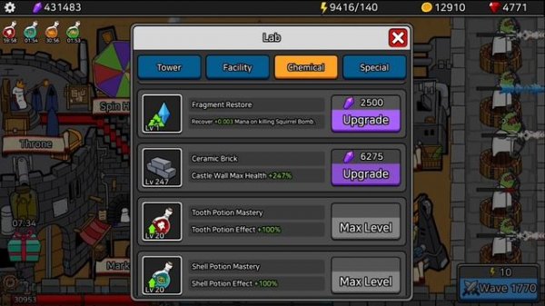 ARROW WAR Episode 21, Wave 1770 | Upgrading MAIN ARCHER and Improving MAX HEALTH