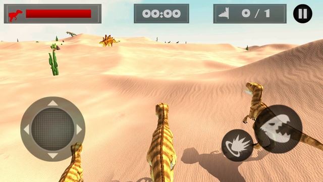 DINO BATTLE - Hungry Apex Predator : World Dinosaur Hunt Android Gameplay #7 Dino Sim смотреть онлайн
