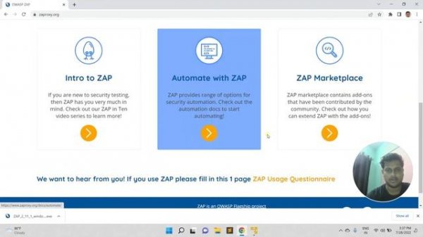 OWASP ZAP INSTALLATION IN WINDOWS #part1