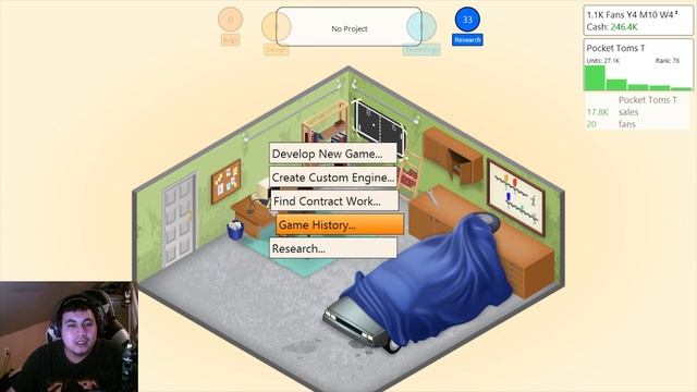 Pocket Toms!(Game Dev Tycoon w/ Aphex) - Ep. 5[1080p 60FPS] смотреть онлайн