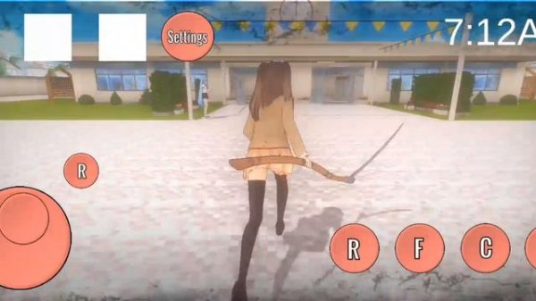 yandere simulator fan game android bloody revenge gamplay by ryoba_aishi💚💫