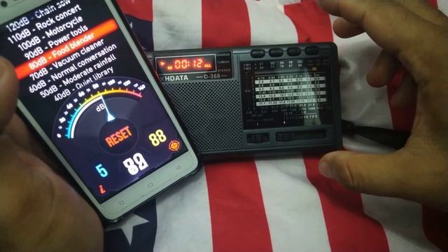How Loud Xhdata D368 Radio?