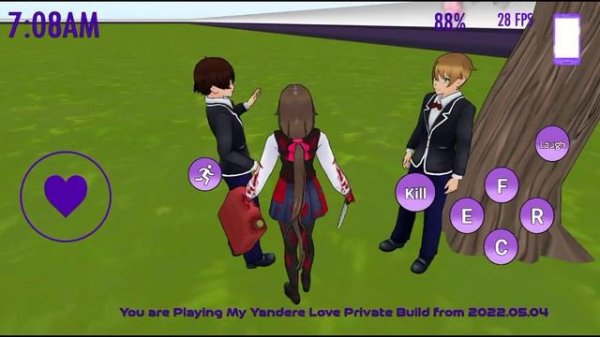 💜My yandere love remake💜 (Yandere Simulator Fan Game)