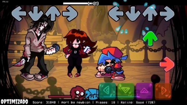 FNF Trepidation 1.5 Android Gama Baja