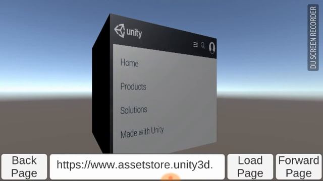 Mobile Web View for Unity Engine (Android platform - Unity 3D Object) смотреть онлайн