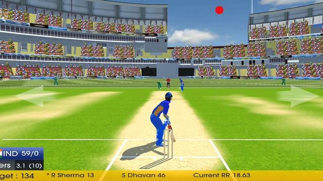 Cricket Championship League 3D - by MTS Free Games | Android Gameplay | смотреть онлайн